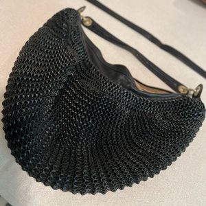 Diane Von Furstenburg Stephanie Bag - black with gold hardware